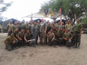 Filipino Recon Marines standing photo